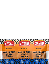SASKO Low GI All-In-One white rolls
