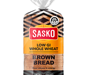 SASKO Low GI Whole Wheat Brown Bread
