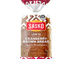 SASKO Low GI Cranberry Brown Bread