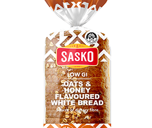 SASKO Low GI Speciality Oats & Honey White Bread
