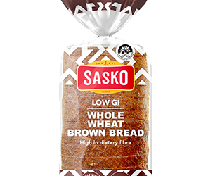 SASKO Low GI Speciality Wholewheat Brown Bread