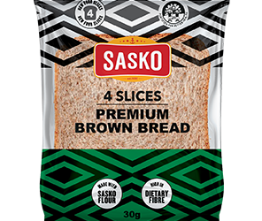 SASKO 4 Slices Premium Slices Brown Bread
