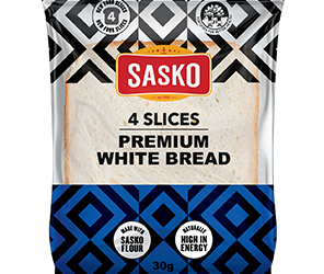 SASKO 4 Slices Premium White Bread